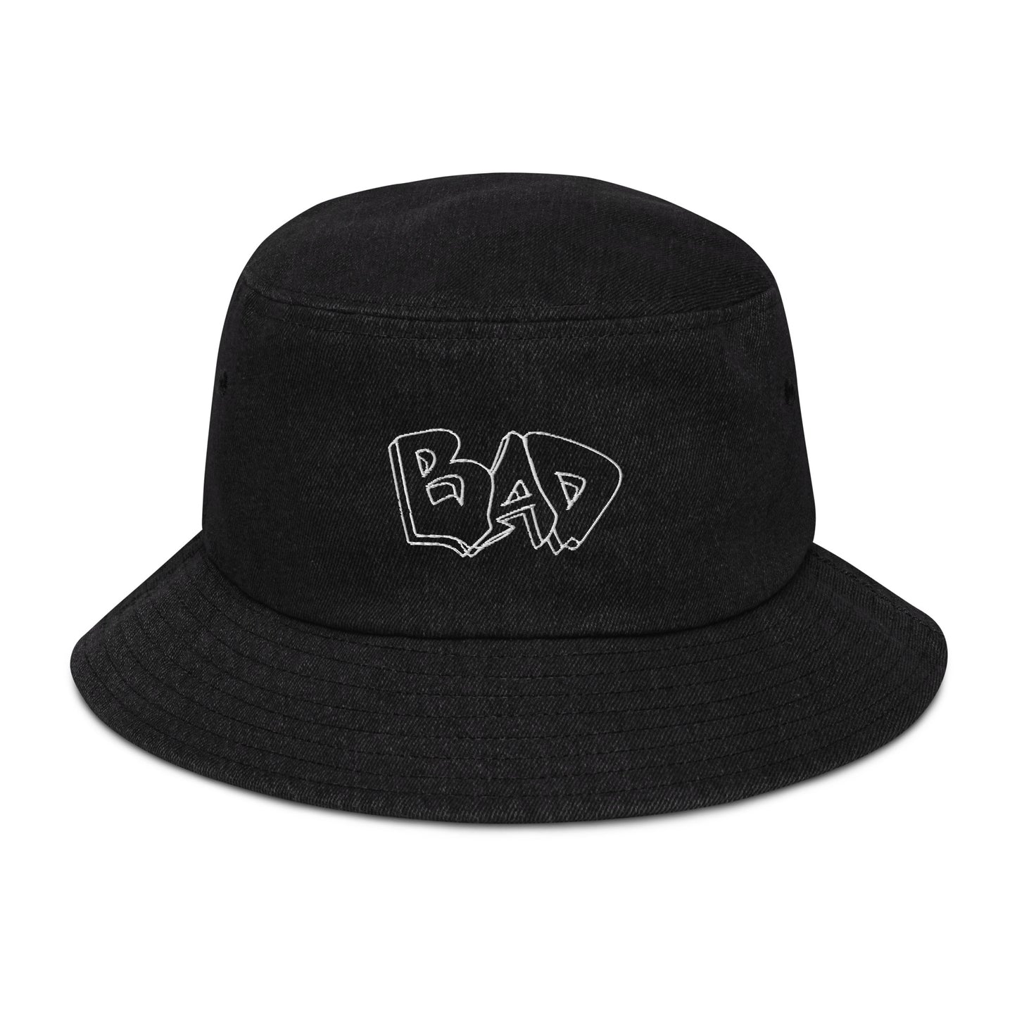 BAD Denim bucket hat